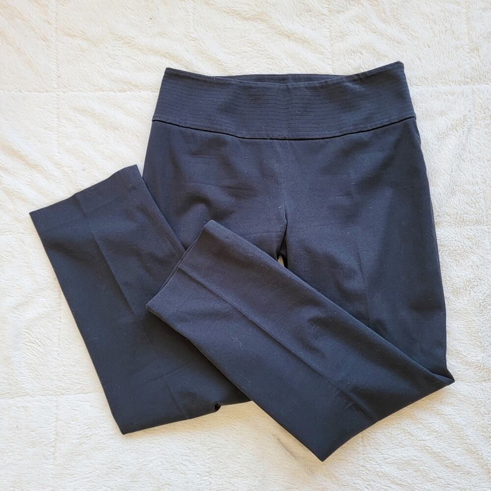 Peace Of Cloth‎ High Rise Straight Leg Black Pants